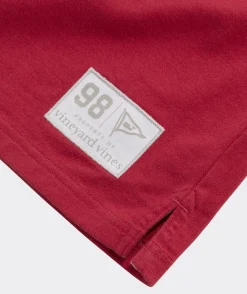 Polos<Vineyard Vines Boys' Rugby Shirt Strawberry Cream