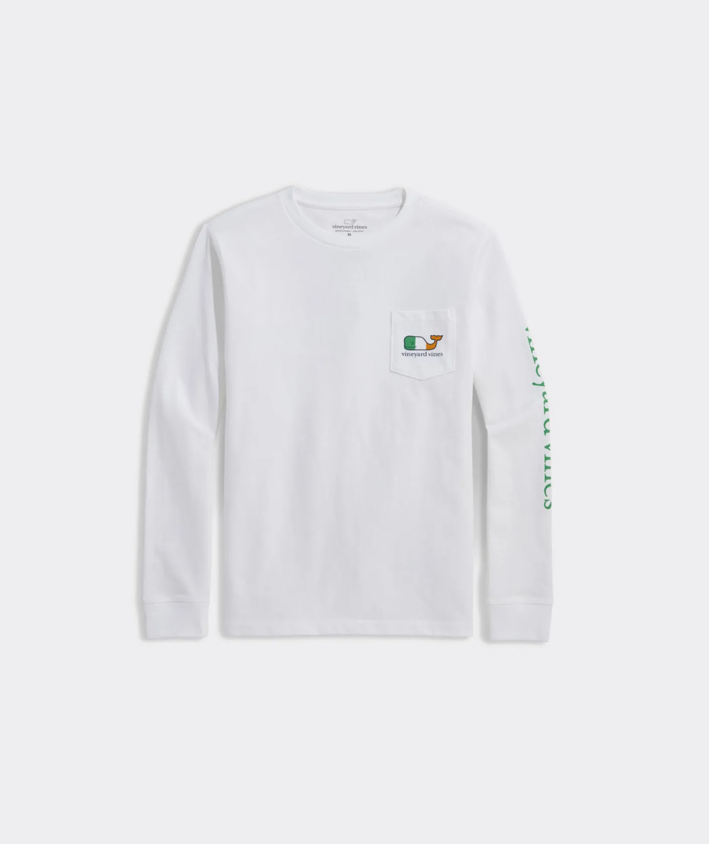 Tees<Vineyard Vines Boys' Ski Dogs Long-Sleeve Pocket Tee Charleston Green