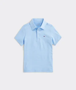 Polos<Vineyard Vines Boys' St. Jean Stripe Sankaty Polo Lighthouse Red