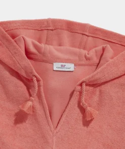 Kids<Vineyard Vines Boys' Vintage Whale Garment-Dyed Long-Sleeve Pocket Tee Gray Harbor