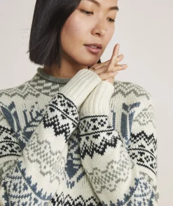 Sweaters<Vineyard Vines Breton Stripe Mockneck Sweater Spice