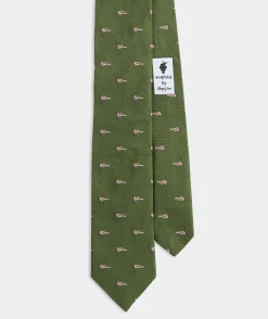 Ties and Bow Ties<Vineyard Vines Burgee Flags Kennedy Tie Cypress