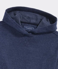 Sweaters<Vineyard Vines Calmwater Hoodie Deep Bay