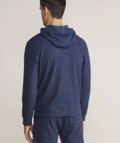 Sweatpants & Sweatshirts<Vineyard Vines Calmwater Hoodie Deep Bay