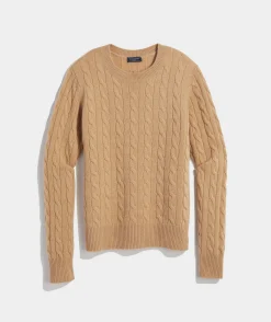 Sweaters<Vineyard Vines Cashmere Classic Cable Crewneck Sweater Turf Green