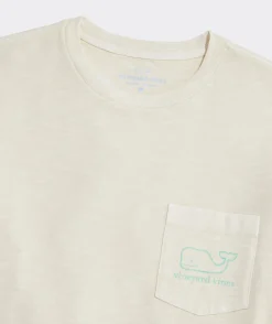 Mens|Tees<Vineyard Vines Chill Cooler Short-Sleeve Tee Bleached Aqua