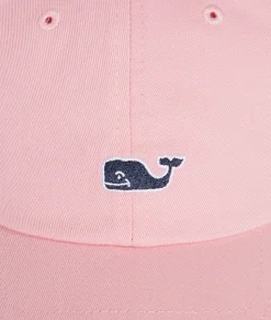 Hats<Vineyard Vines Classic Logo Baseball Hat White Cap