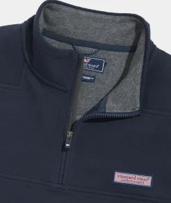 Quarter-Zips<Vineyard Vines Classic Shep Shirt™ Vineyard Navy