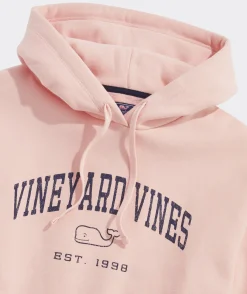 Sweatpants & Sweatshirts<Vineyard Vines Clean Fleece Graphic Hoodie Pink Blossom