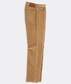Pants & Chinos<Vineyard Vines Corduroy 5-Pocket Pants Officer Khaki
