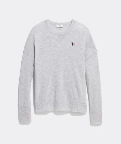 Womens|Sweaters<Vineyard Vines Cotton Cable Polo Sweater Marshmallow