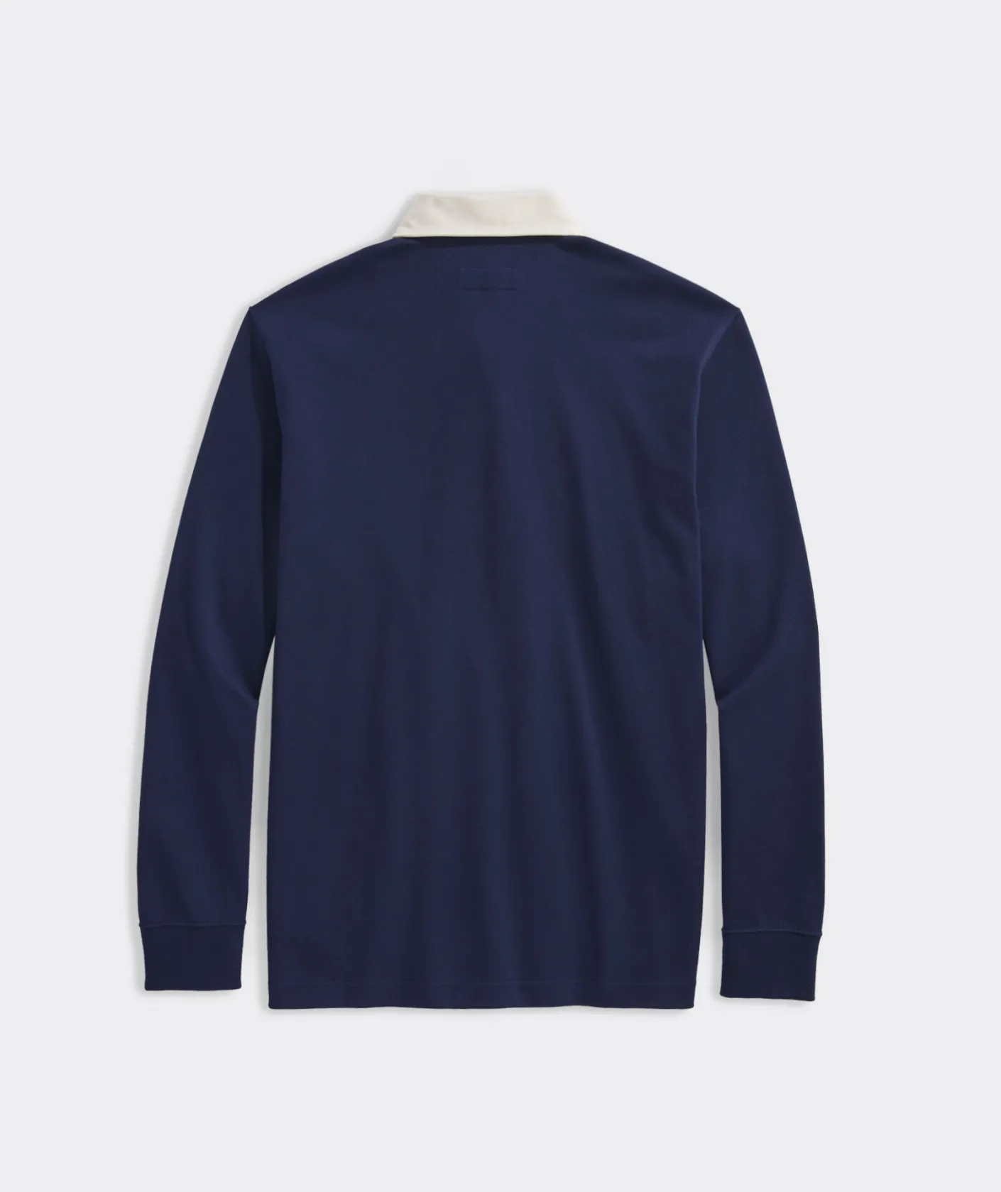 Polos<Vineyard Vines Cotton Rugby Shirt Nautical Navy