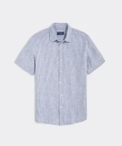 Mens|Button-Down Shirts<Vineyard Vines Cotton Short-Sleeve Micro Floral Shirt Flr Micro Chpy Mall