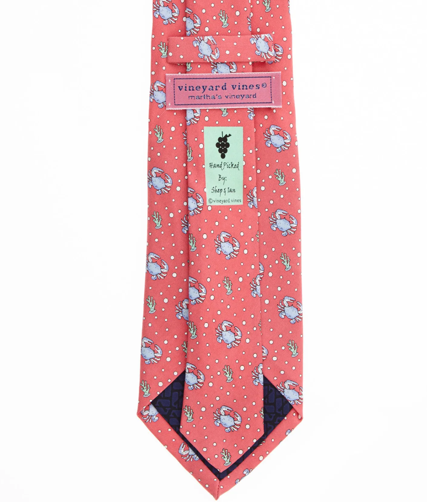 Ties and Bow Ties<Vineyard Vines Crab Tie Raspberry