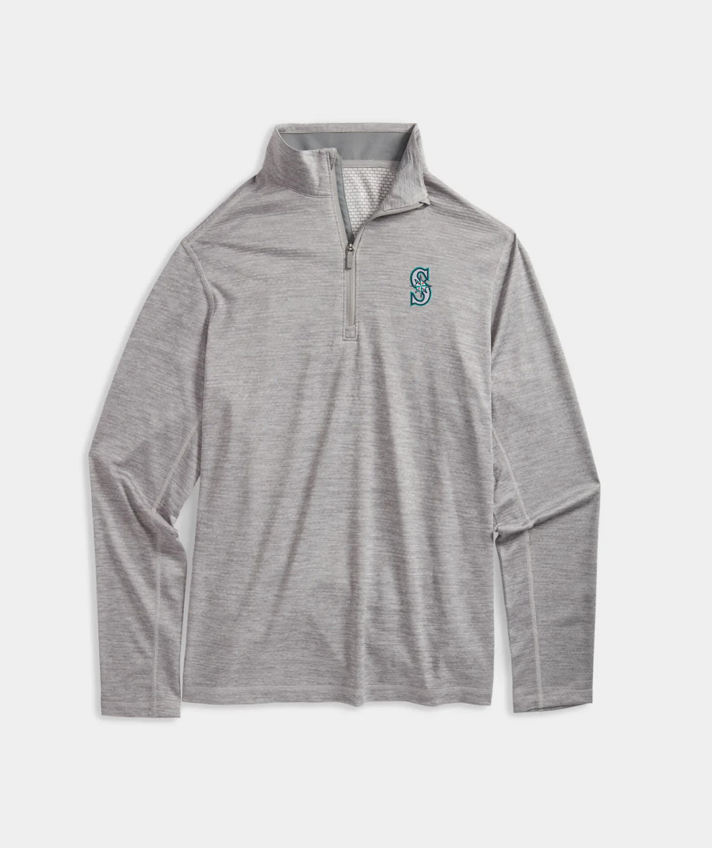 Denver Broncos<Vineyard Vines Denver Broncos Sankaty Quarter-Zip Granite