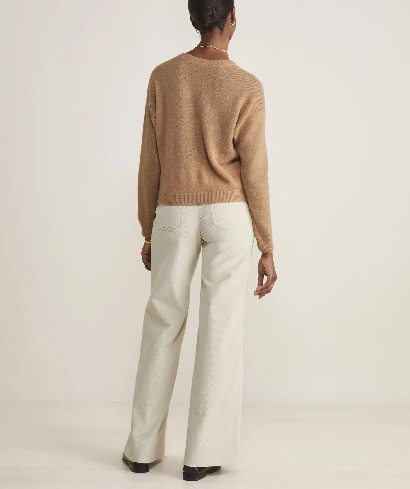 Sweaters<Vineyard Vines Diamond Pointelle Seaspun Cashmere Sweater Powder