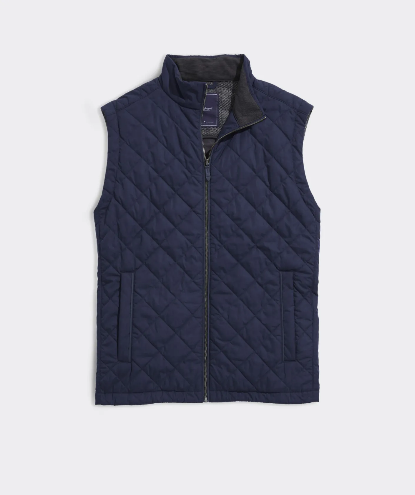 Jackets & Vests<Vineyard Vines Dorset Quilted Vest Nautical Navy