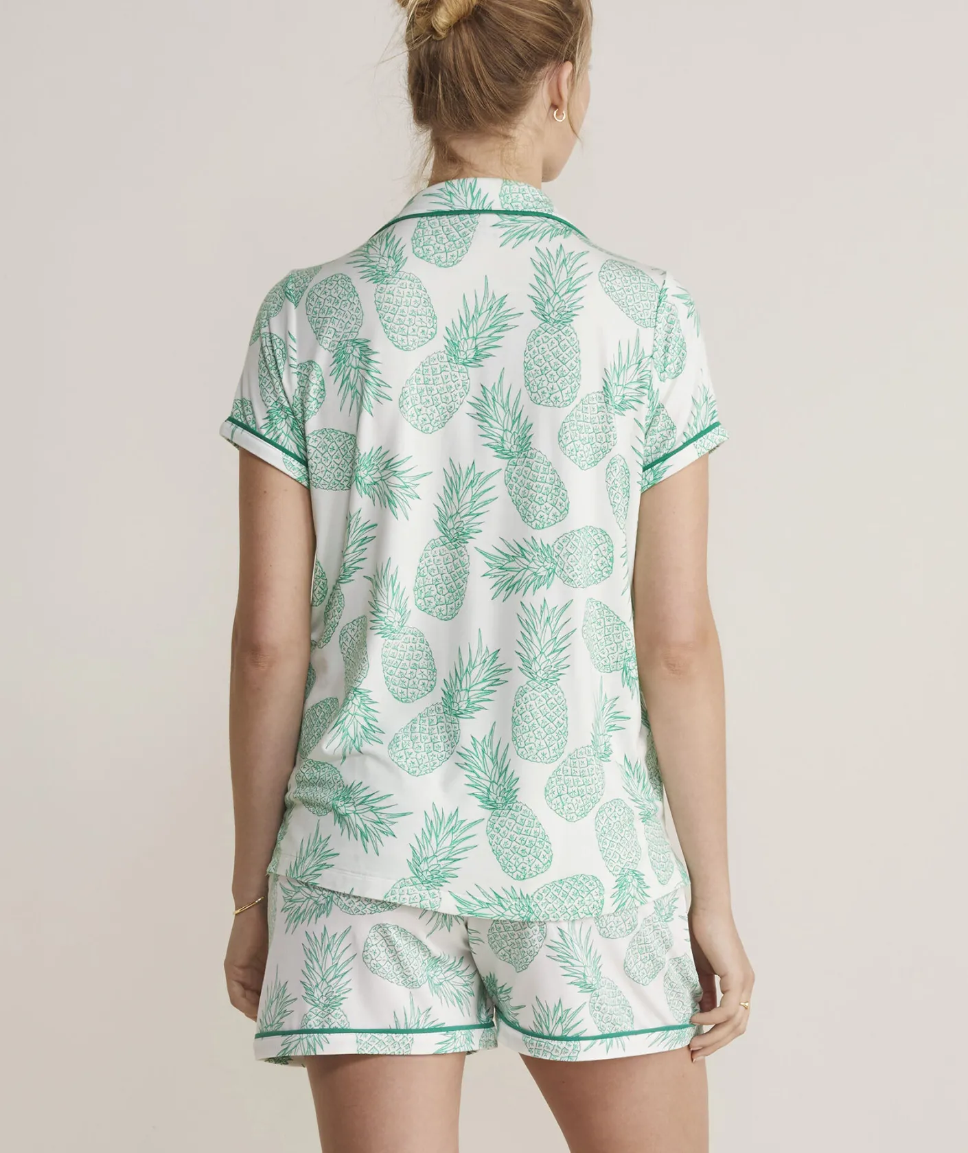 Pajamas|Tees<Vineyard Vines Dreamcloth® Waffle Henley Oatmeal Heather