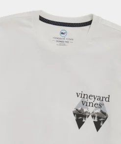 Tees<Vineyard Vines Experts Only Long-Sleeve Dunes Tee Marshmallow Hthr