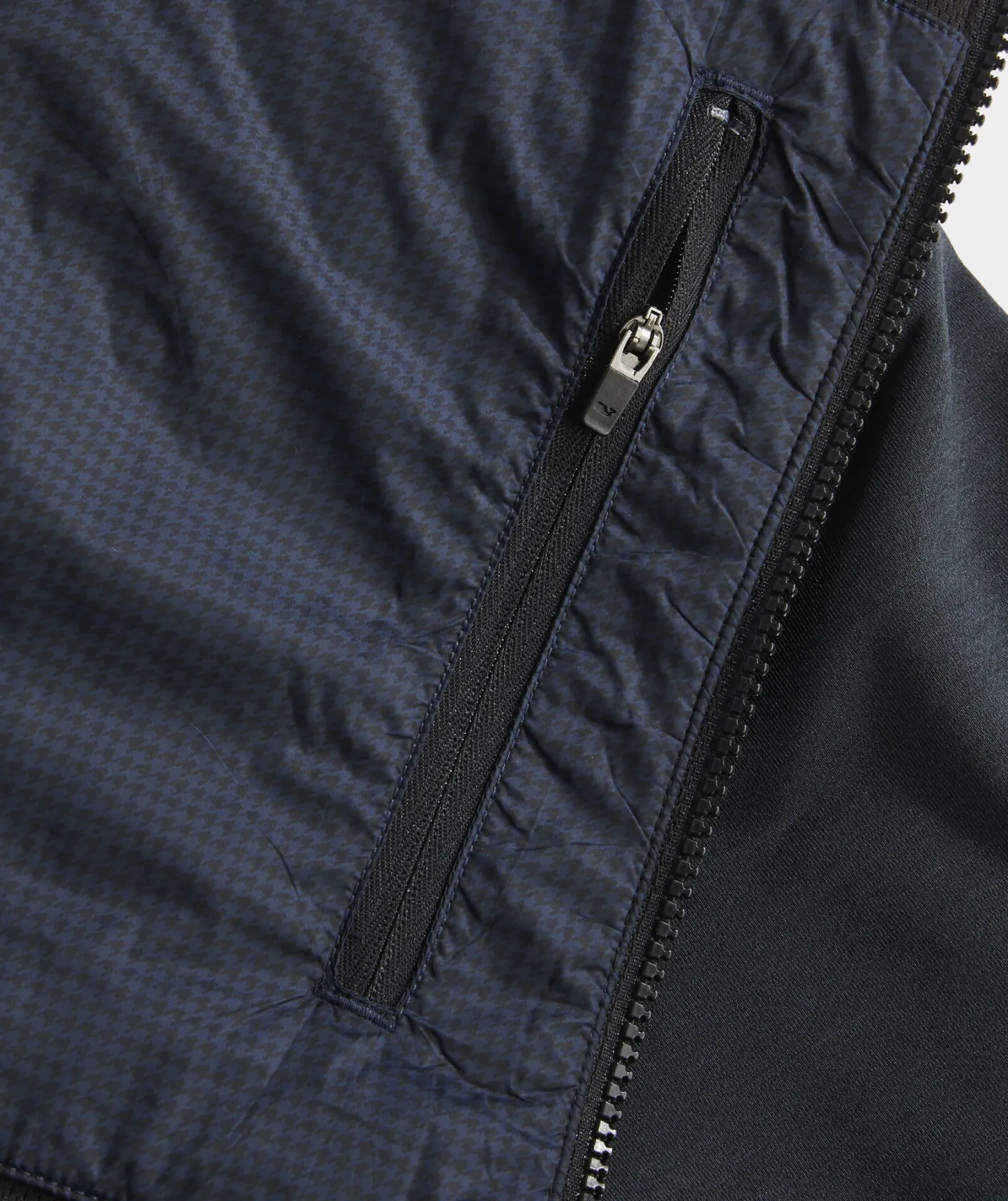 Jackets & Vests<Vineyard Vines Fairhaven Golf Jacket Htooth - Jet Black