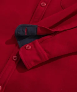 Jackets & Vests|Button-Down Shirts<Vineyard Vines Flannel Shirt Jacket Red Velvet