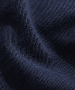 Tees<Vineyard Vines Garment-Dyed Vintage Whale Long-Sleeve Pocket Tee Nautical Navy