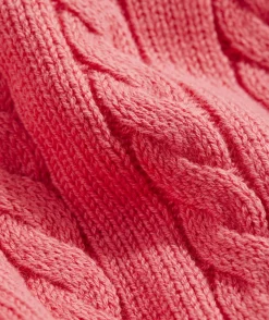 Sweaters<Vineyard Vines Girls' Classic Cable Cardigan Lagoon