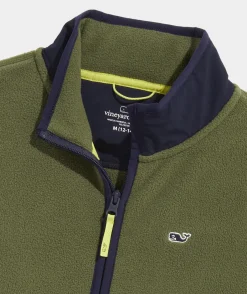 Kids<Vineyard Vines Girls' Colored Denim Jacket Mist Green
