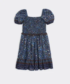 Dresses<Vineyard Vines Girls' Cord Popover Dress Rhododendron
