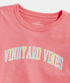 Tops, Tees & Polos<Vineyard Vines Girls' Disco Ball Whale Long-Sleeve Tee Nautical Navy