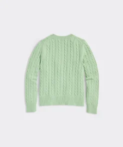 Sweaters<Vineyard Vines Girls' Family Fair Isle Cardigan Sweater Strawberry Cream