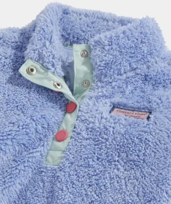 Jackets, Blazers & Vests|Sweatshirts & Sweatpants<Vineyard Vines Girls' Full-Zip SuperShep™ Fair Isle - Marsh