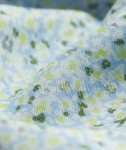 Kids|Swim & Cover-Ups<Vineyard Vines Girls' Harbor Coverup Cornflower/White Cap