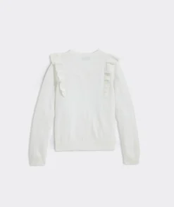 Sweaters|Sweatshirts & Sweatpants<Vineyard Vines Girls' Intarsia Whale Crewneck Sweater Rhododendron