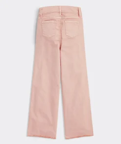 Pants & Leggings<Vineyard Vines Girls' Kick Flare Corduroy Pants Blackwatch Pink Pop