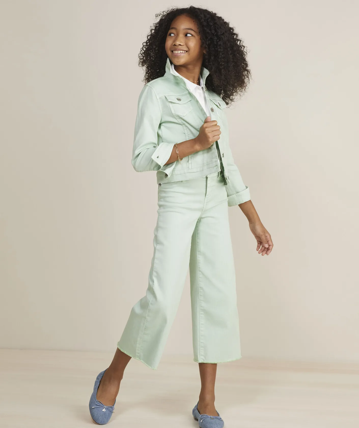 Pants & Leggings<Vineyard Vines Girls' Kick Flare Corduroy Pants Dahlia