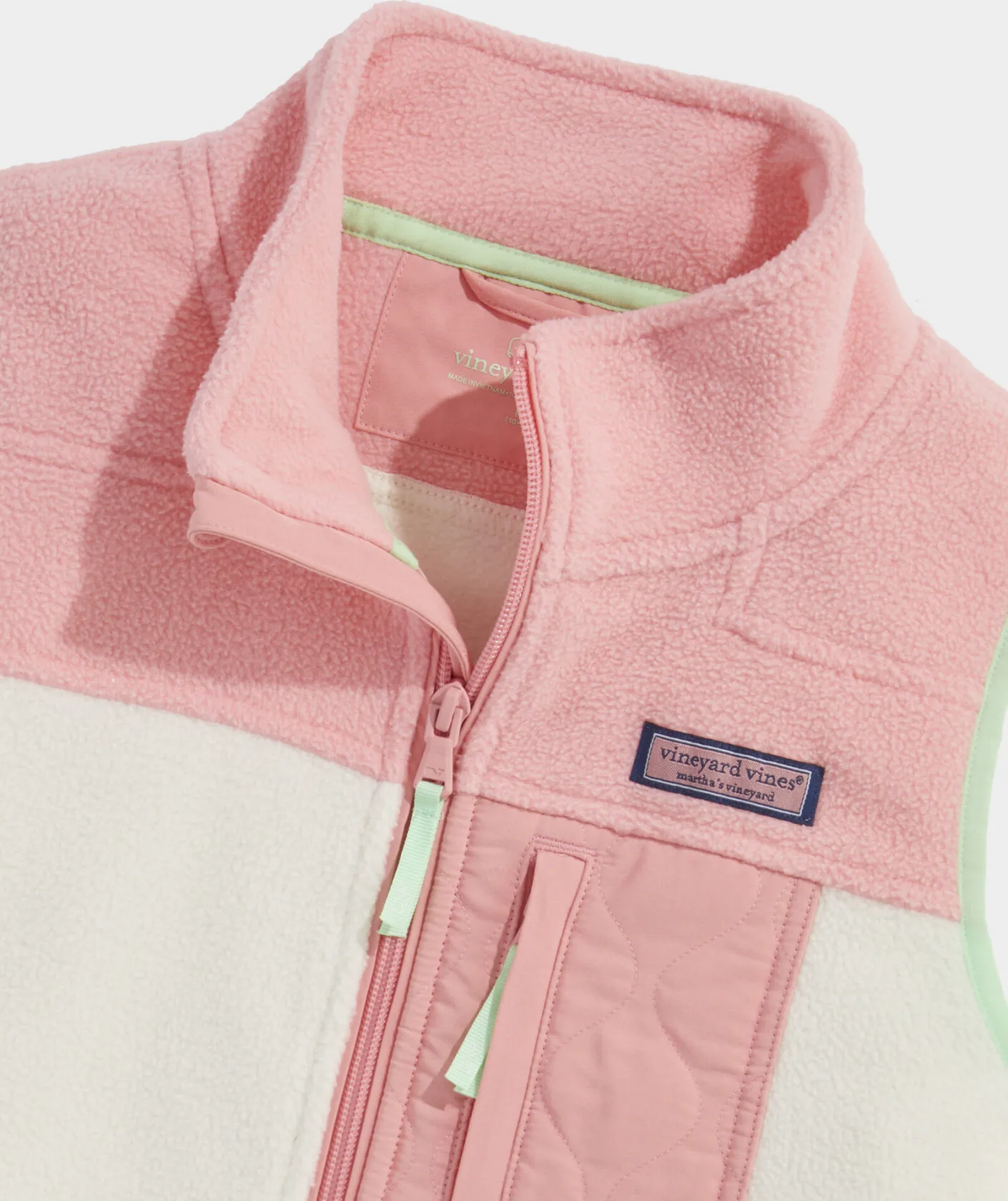 Jackets, Blazers & Vests<Vineyard Vines Girls' Lightweight Packable Puffer Jacket Rhododendron