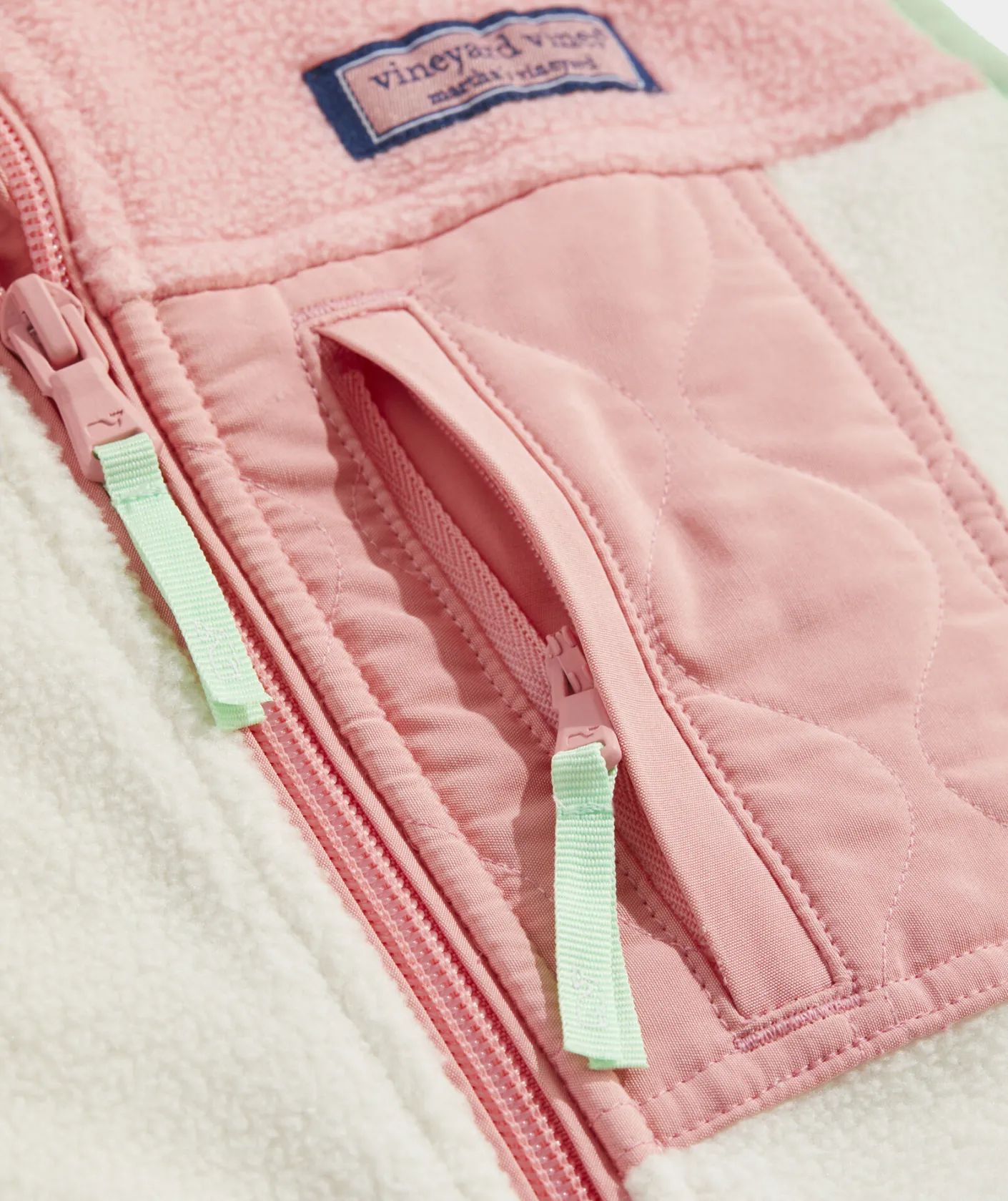Jackets, Blazers & Vests<Vineyard Vines Girls' Lightweight Packable Puffer Jacket Rhododendron