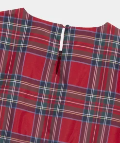 Dresses<Vineyard Vines Girls' Printed Pleated Dress SplatterFoil-Sangria