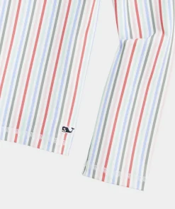 Sweatshirts & Sweatpants<Vineyard Vines Girls' Relaxed Shep Shirt™ StripeMarshKeelB