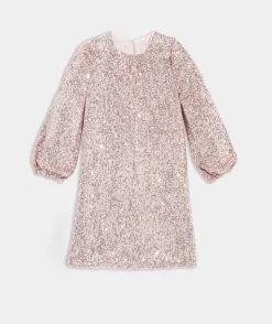 Dresses<Vineyard Vines Girls' Smocked Long-Sleeve Dress Easton Floral - Iris