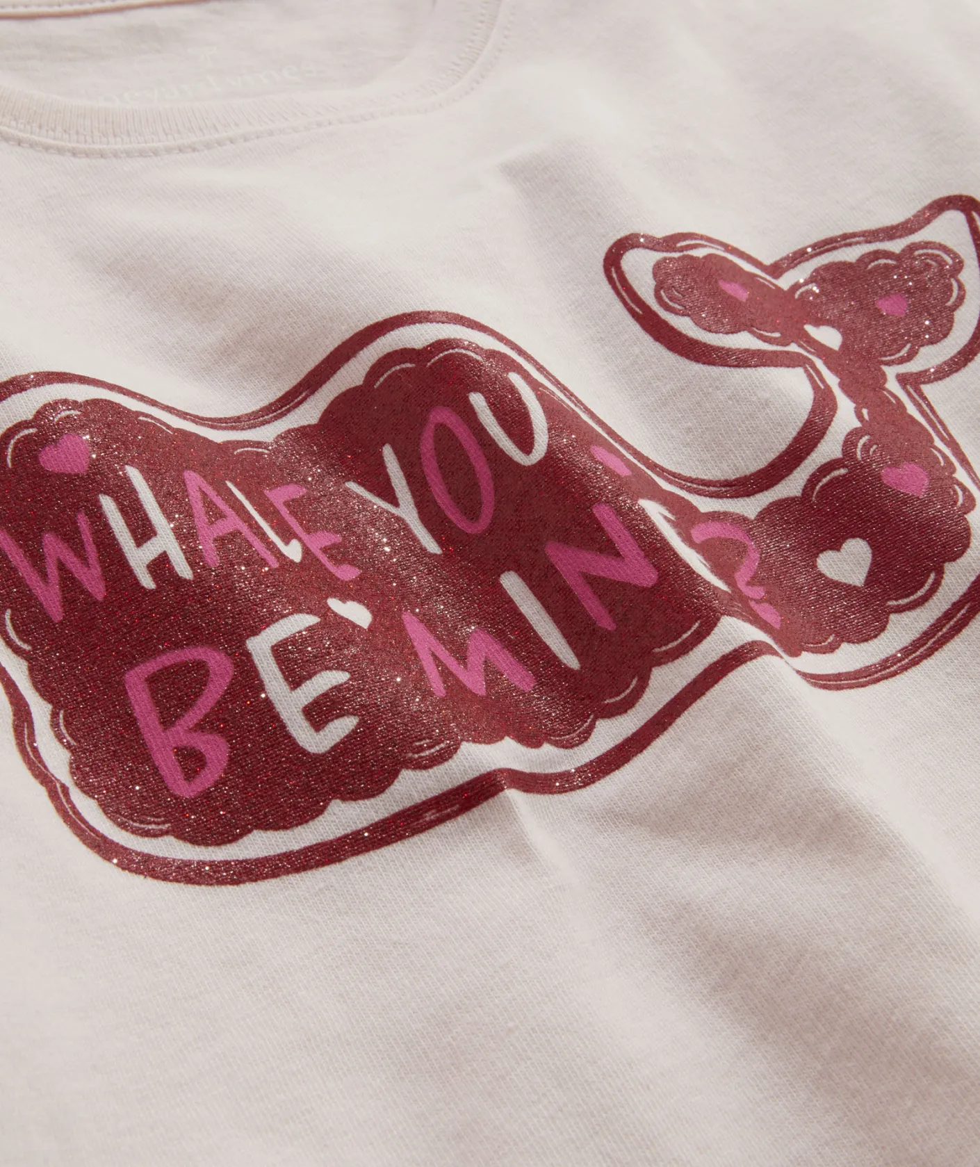 Tops, Tees & Polos<Vineyard Vines Girl's Hot Cocoa Whale Long-Sleeve Pocket Tee White Cap