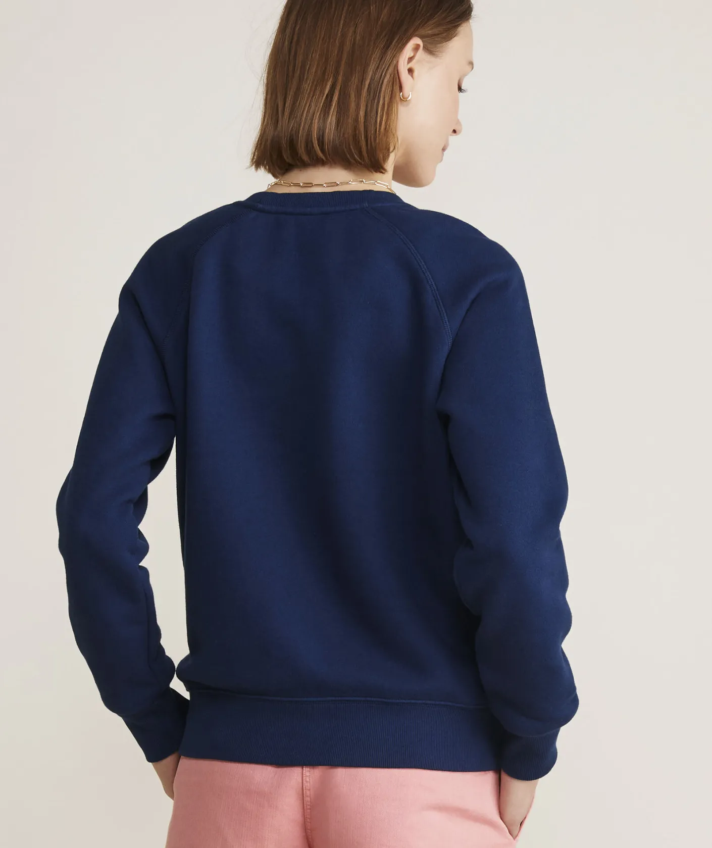 Sweatshirts & Sweatpants<Vineyard Vines Graphic Terry Crewneck Sweatshirt Nautical Navy