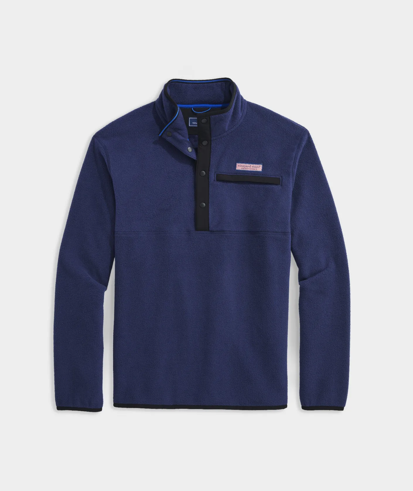 Sweatpants & Sweatshirts<Vineyard Vines Harbor Fleece Quarter-Snap Nautical Navy
