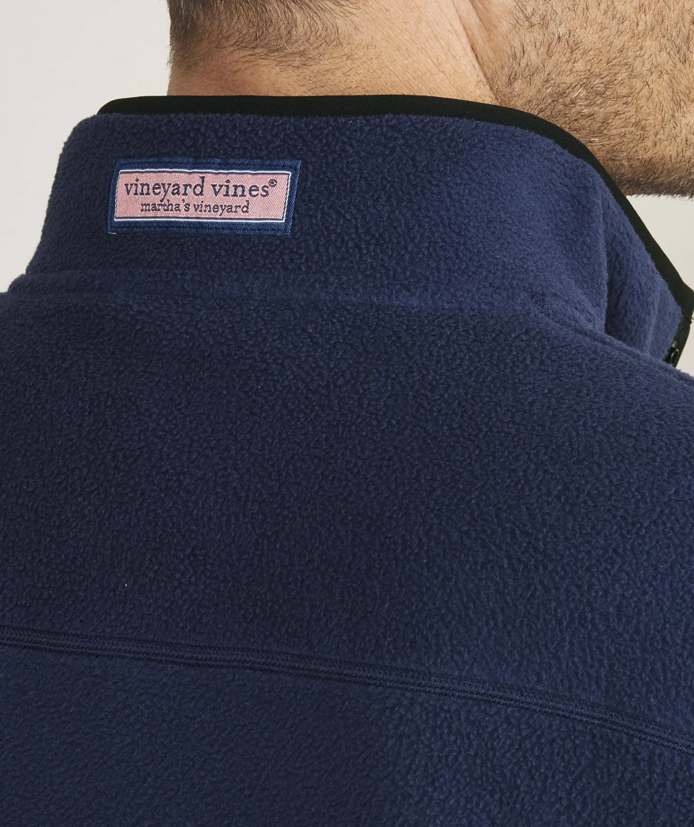 Sweatpants & Sweatshirts<Vineyard Vines Harbor Fleece Quarter-Snap Nautical Navy