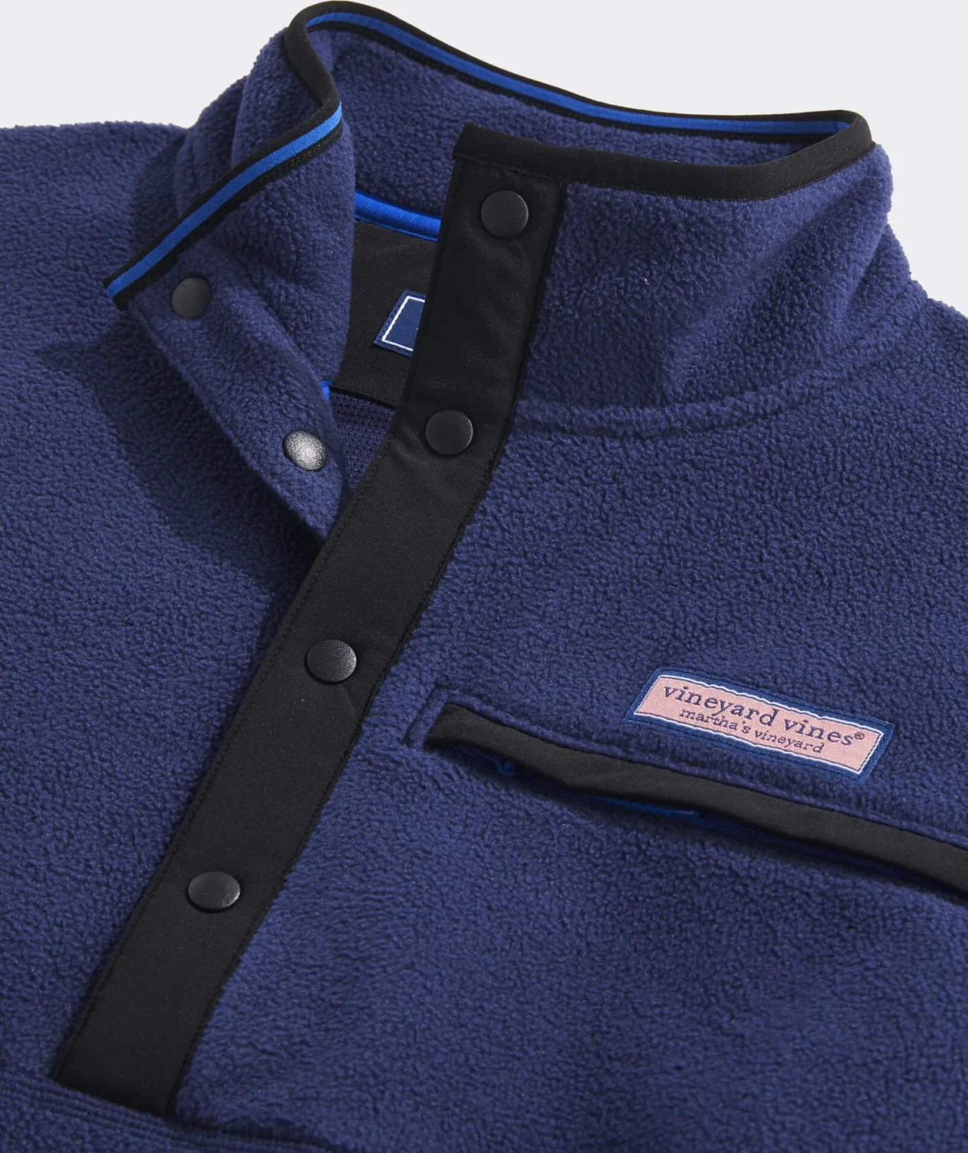 Sweatpants & Sweatshirts<Vineyard Vines Harbor Fleece Quarter-Snap Nautical Navy