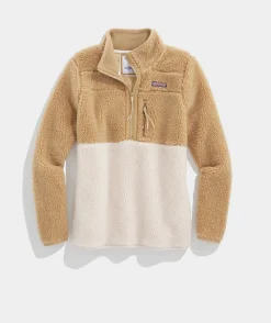 Jackets & Vests|Sweatshirts & Sweatpants<Vineyard Vines Harbor Fleece Shirt Jacket Marshmallow