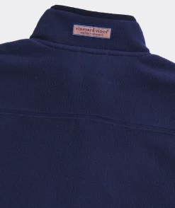 Jackets & Vests<Vineyard Vines Harbor Fleece Vest Nautical Navy