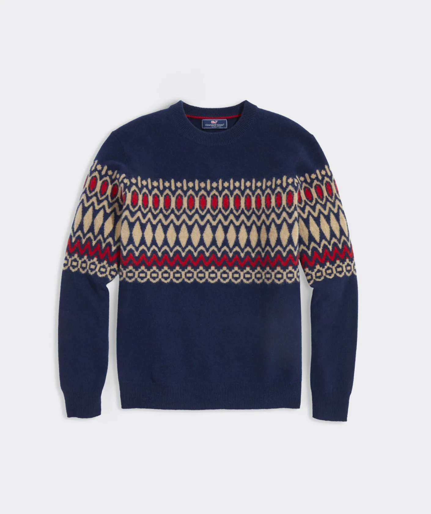 Sweaters<Vineyard Vines Heritage Fair Isle Crewneck Sweater Nautical Navy