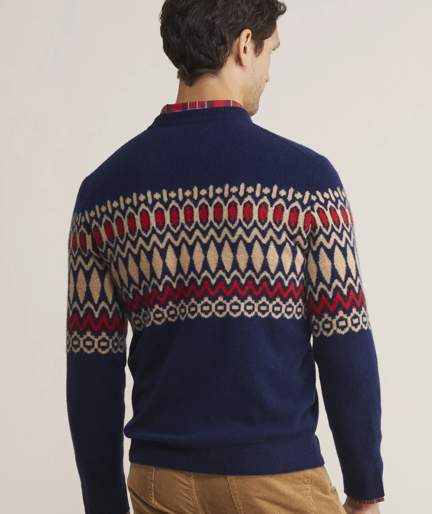 Sweaters<Vineyard Vines Heritage Fair Isle Crewneck Sweater Nautical Navy